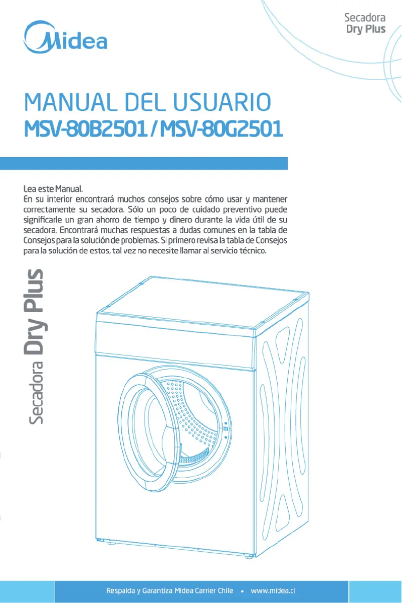 Page 1 of the manual User Manual Midea MSV-80B2501