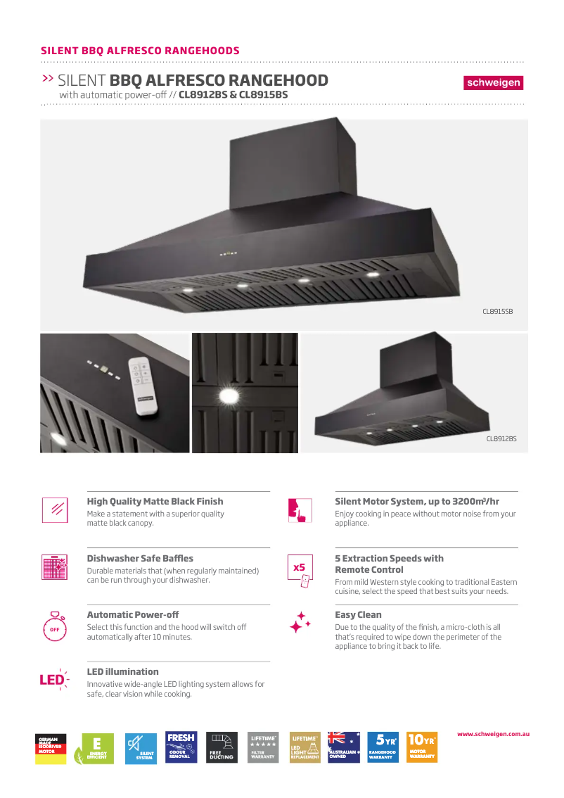 Image de la première page du manuel de l'appareil CL8912BS