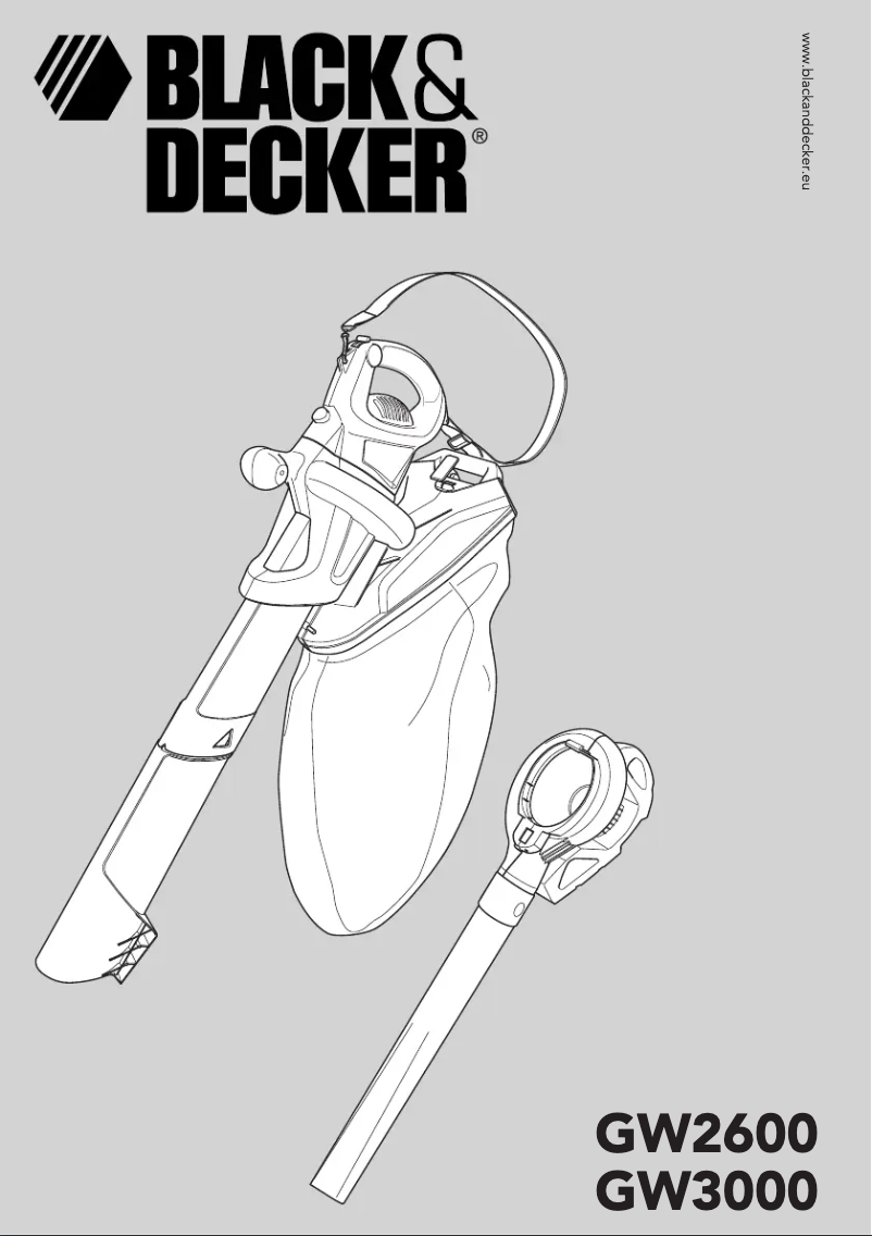 Image de la première page du manuel de l'appareil GW2600