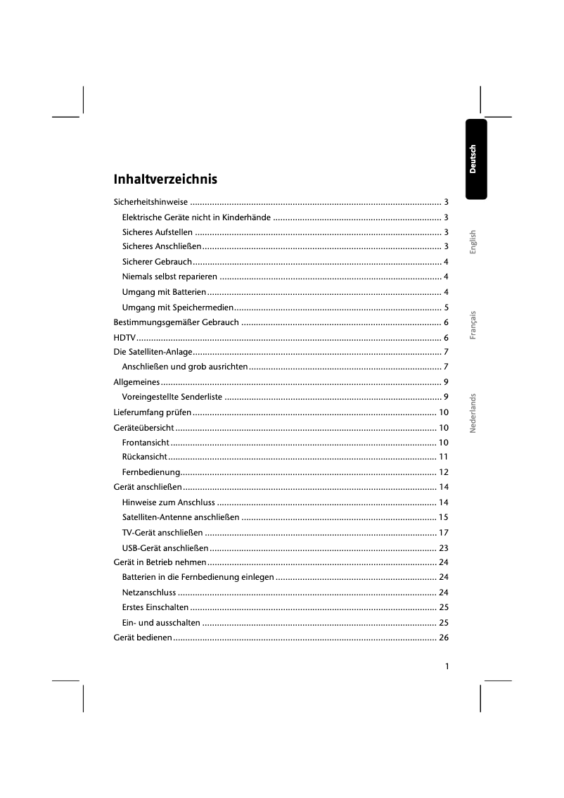 Page 1 de la notice Manuel utilisateur Medion LIFE P24003 (MD 24115)