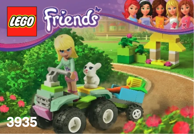 Page 1 de la notice Manuel utilisateur Lego FRIENDS 2