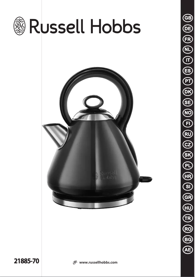 Page n°1 - Manuel utilisateur Russell Hobbs Legacy