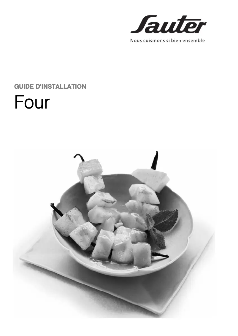 Image de la première page du manuel de l'appareil SFP945X