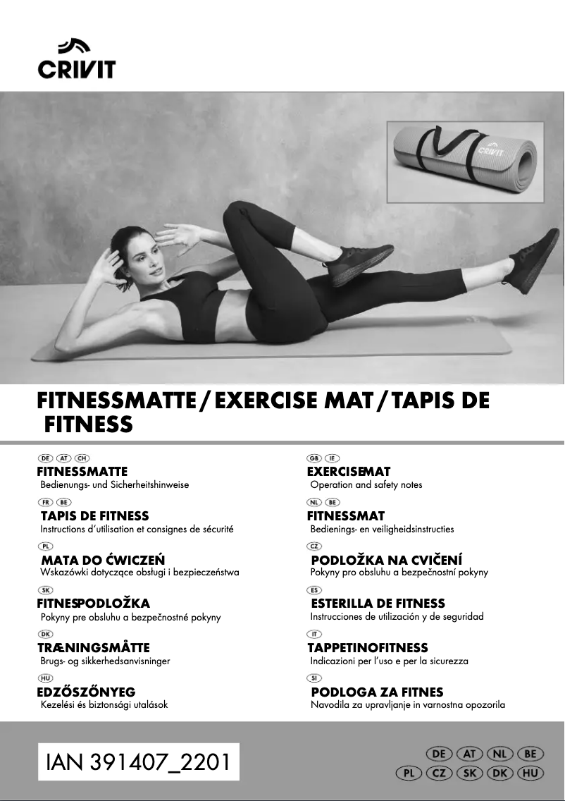 Página 1 del manual Manual de usuario Crivit IAN 277977