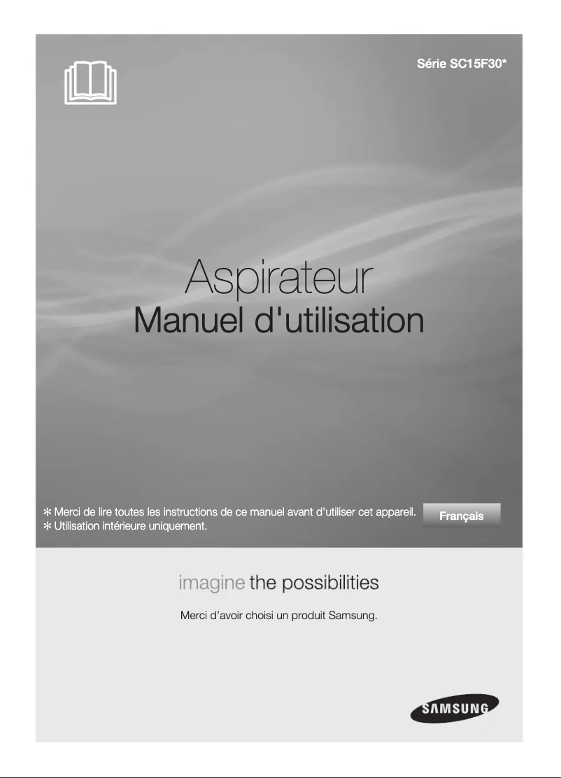 Page n°1 - Manuel utilisateur Samsung SC15F30WJ
