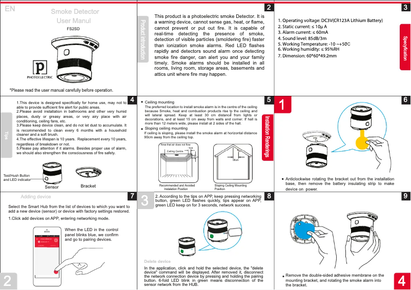 Página 1 del manual Manual de usuario Ferguson FS2SD