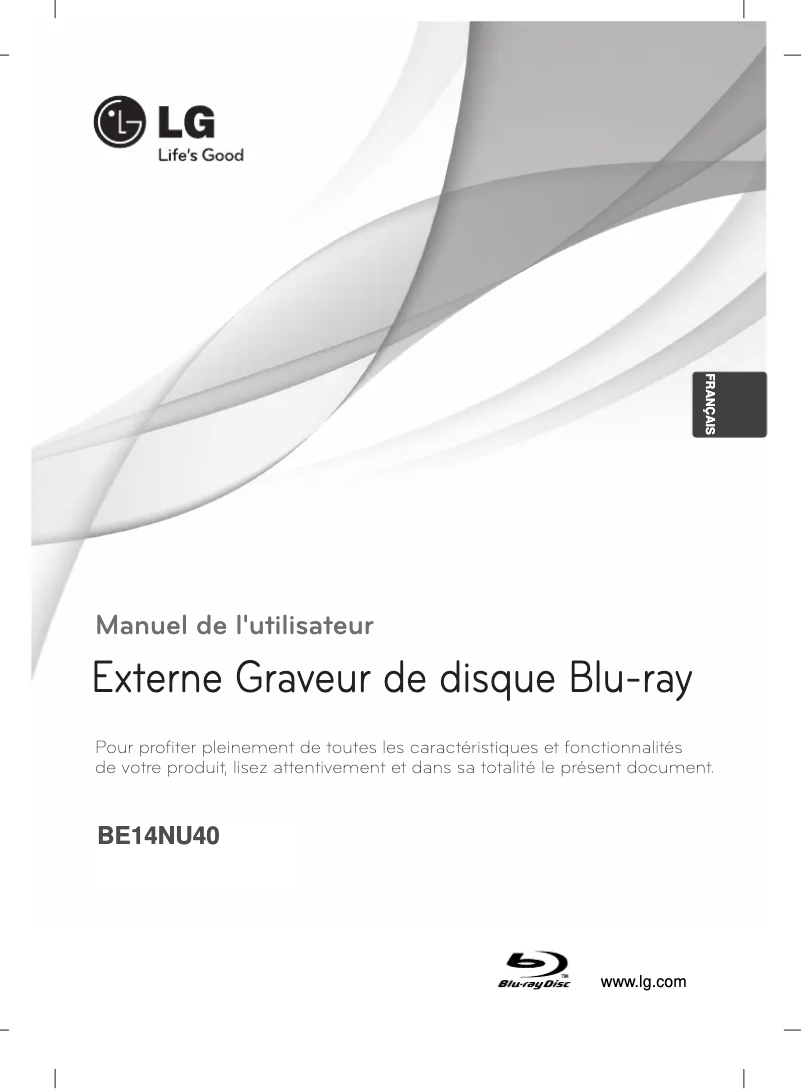 Página 1 del manual Manual de usuario LG BE14NU40