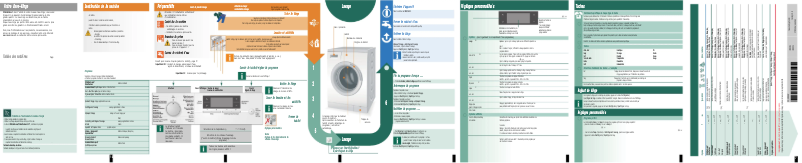 Page n°1 - Manuel utilisateur Siemens WM16S7C1FG