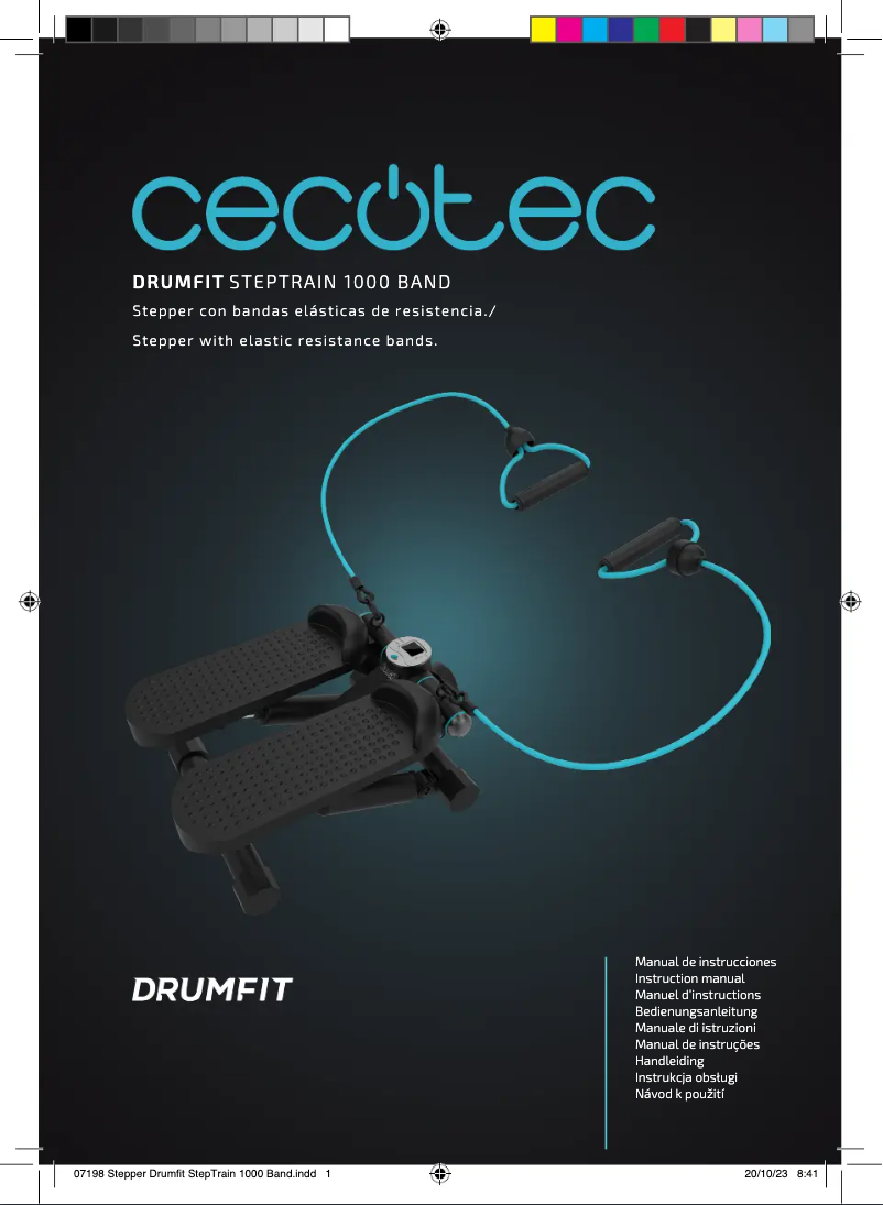 Page n°1 - Manuel utilisateur Cecotec Stepper Drumfit StepTrain 1000 Band