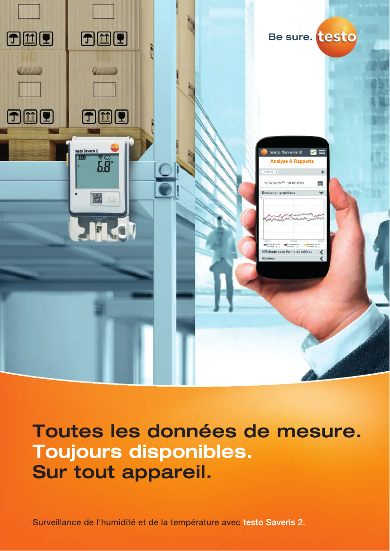 Image de la première page du manuel de l'appareil Saveris 2