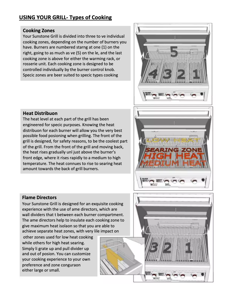 Page 1 de la notice Manuel d'utilisation et d'entretien Sunstone SUN4B-IR