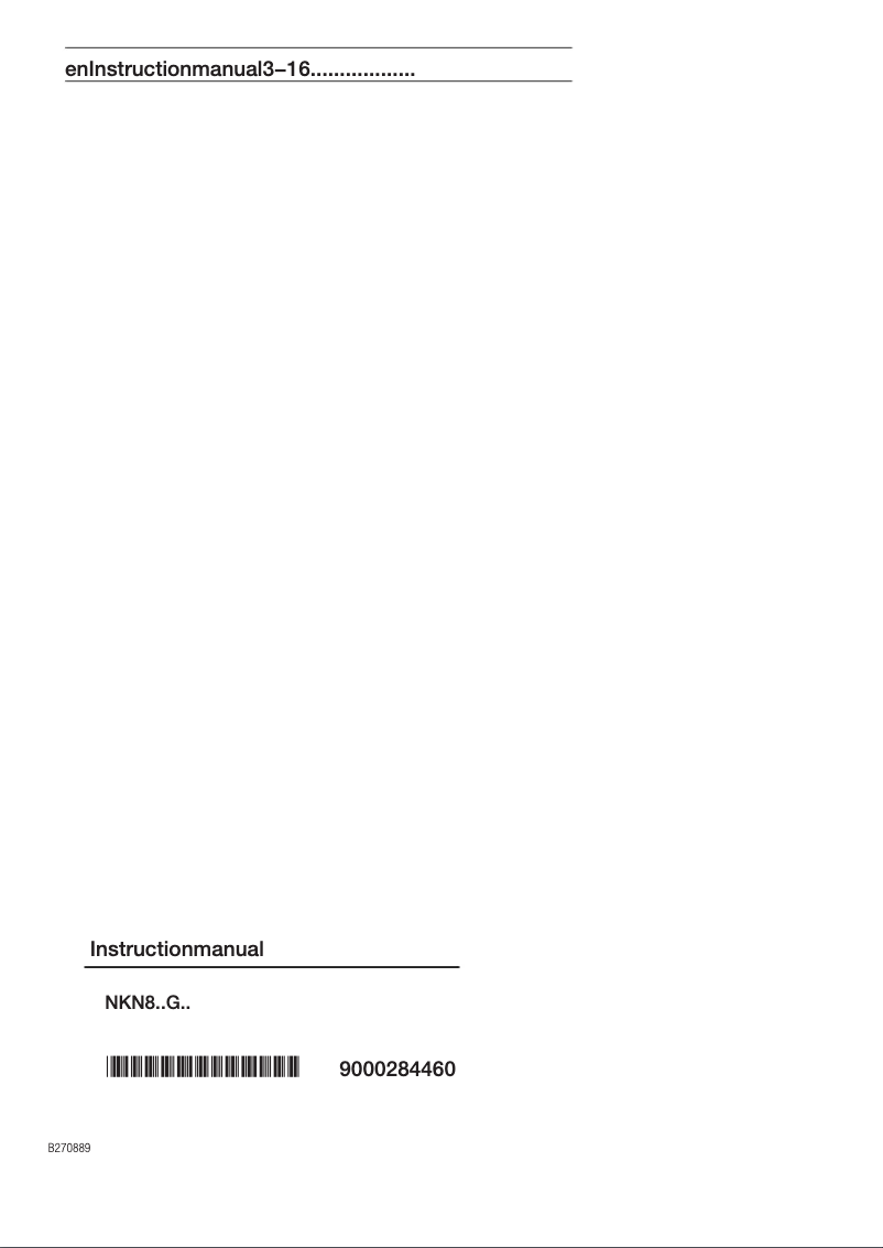 Image de la première page du manuel de l'appareil NKN845G14