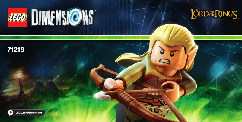 Page n°1 - Manuel utilisateur Lego Dimensions 71219