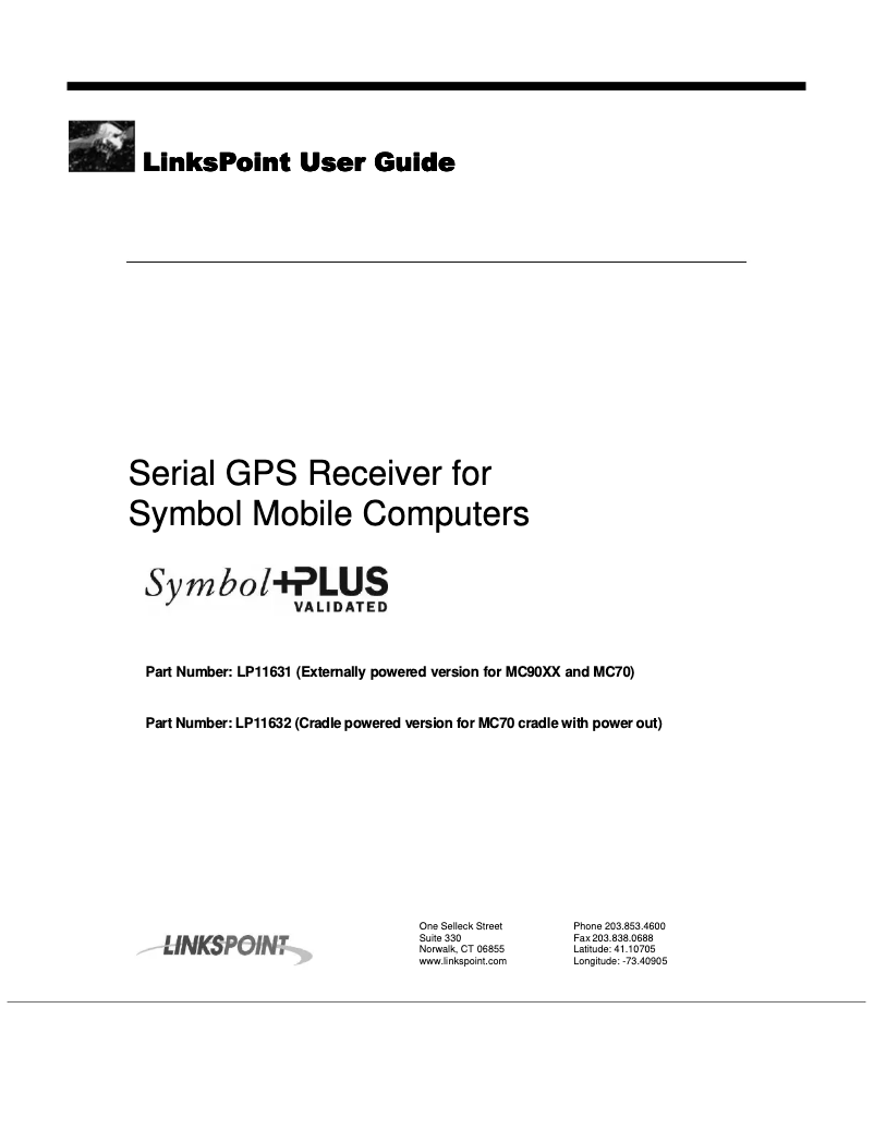 Página 1 del manual Manual de usuario LinksPoint LP01634