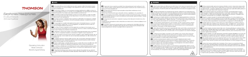 Imagen de la primera página del manual del dispositivo EAR5105