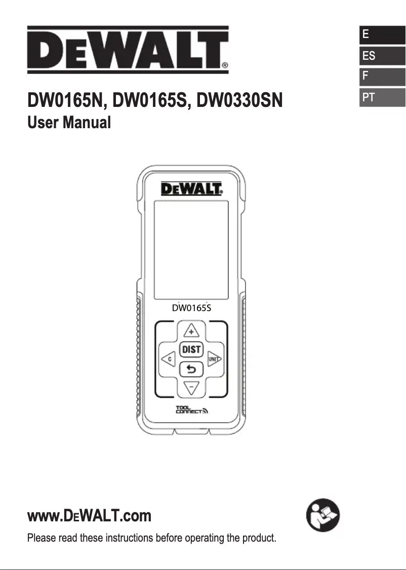 Image de la première page du manuel de l'appareil DXH40FA