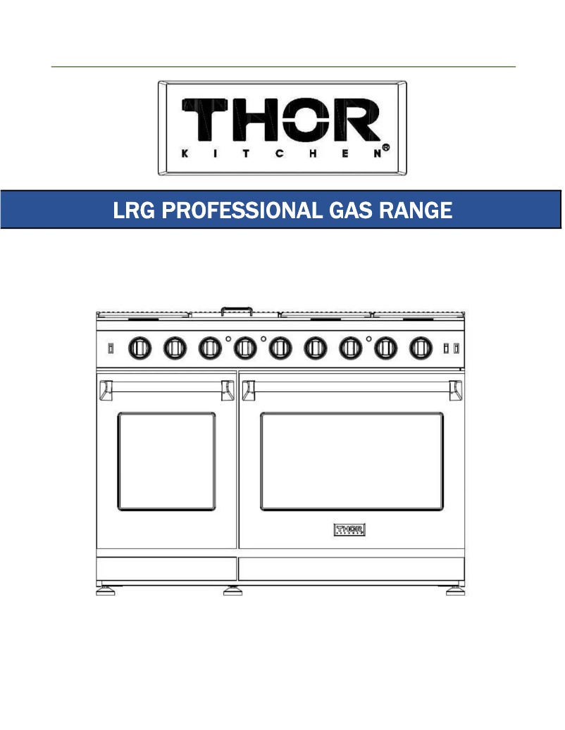 Página 1 del manual Manual de usuario Thor LRG3001U