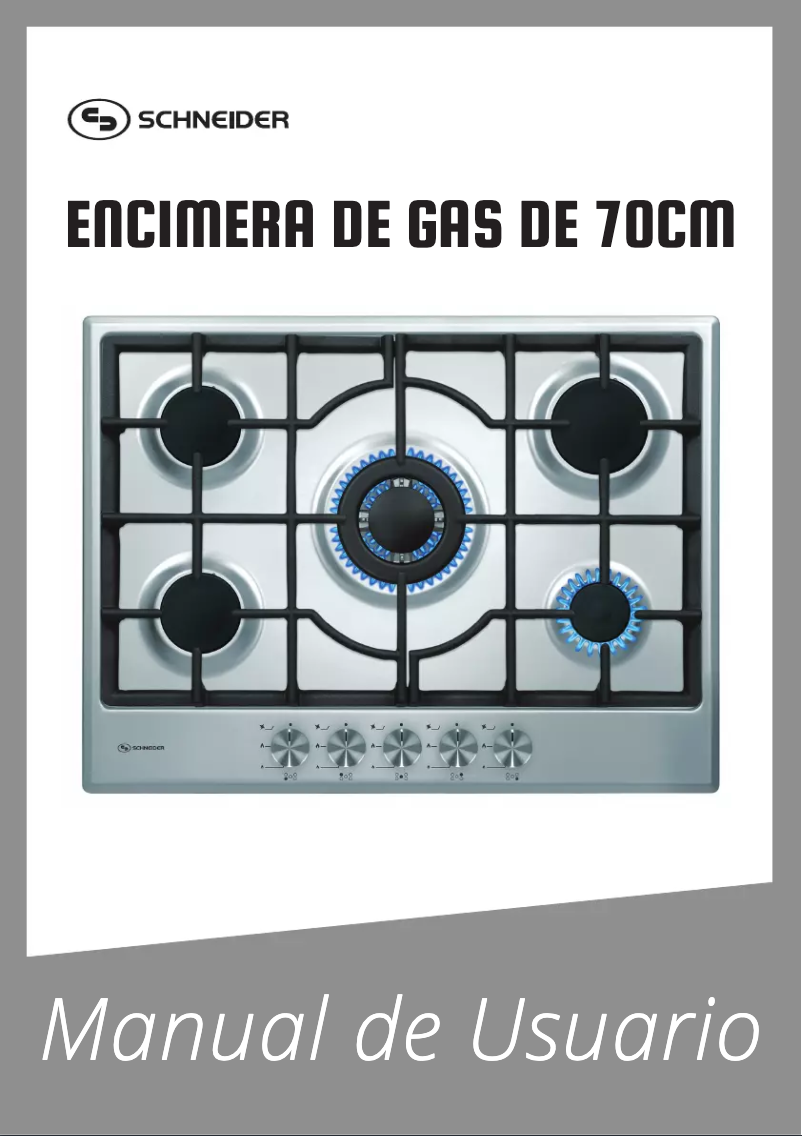 Page 1 de la notice Manuel utilisateur Schneider SPG 530T X