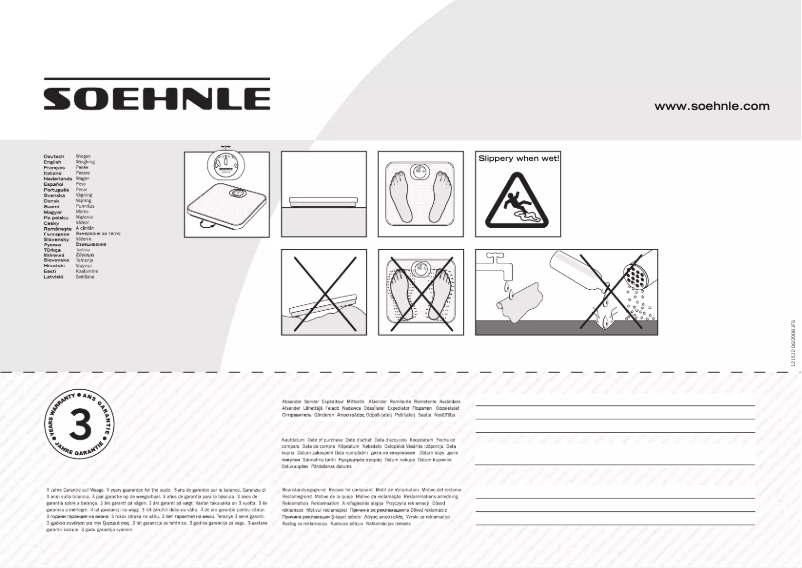 Image de la première page du manuel de l'appareil Standard