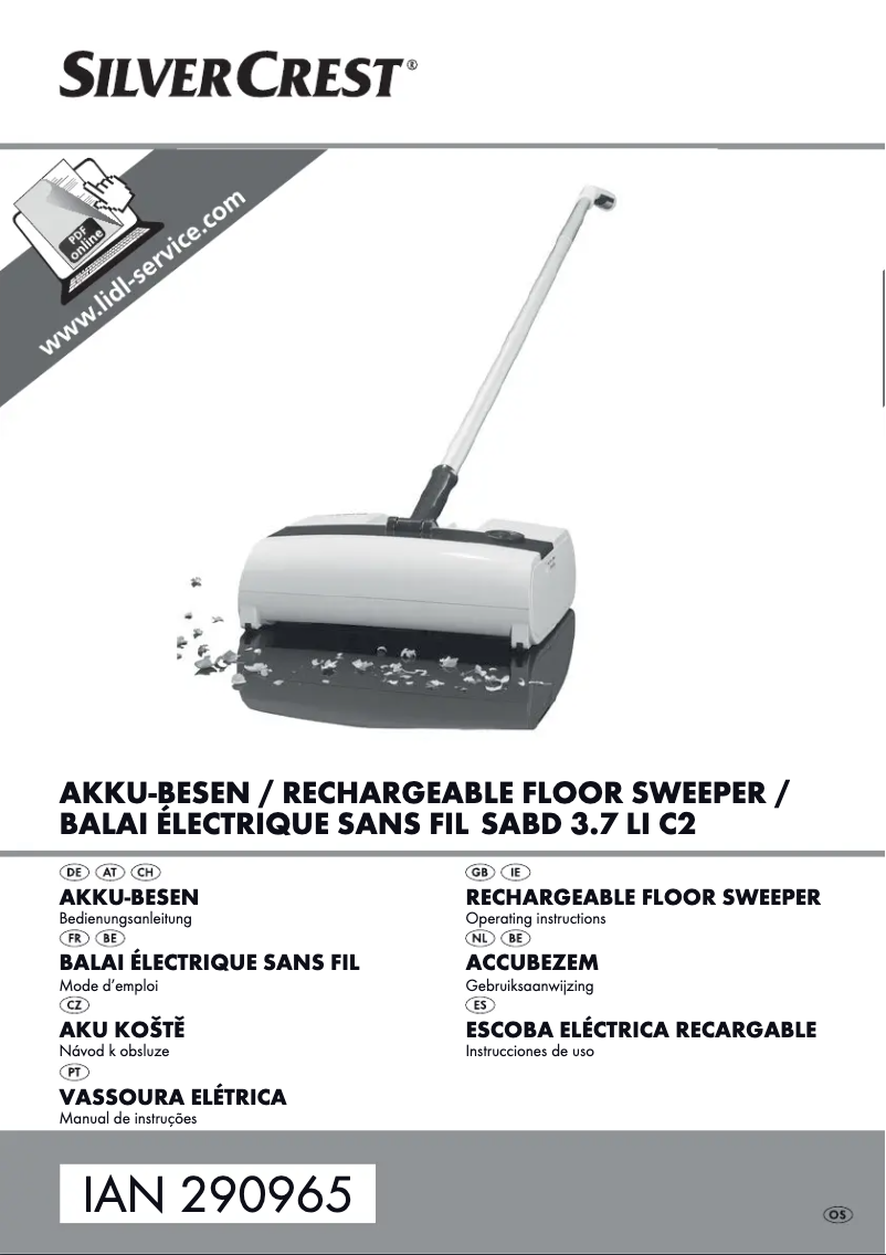 Page 1 de la notice Manuel utilisateur SilverCrest SABD 3.7 LI C2