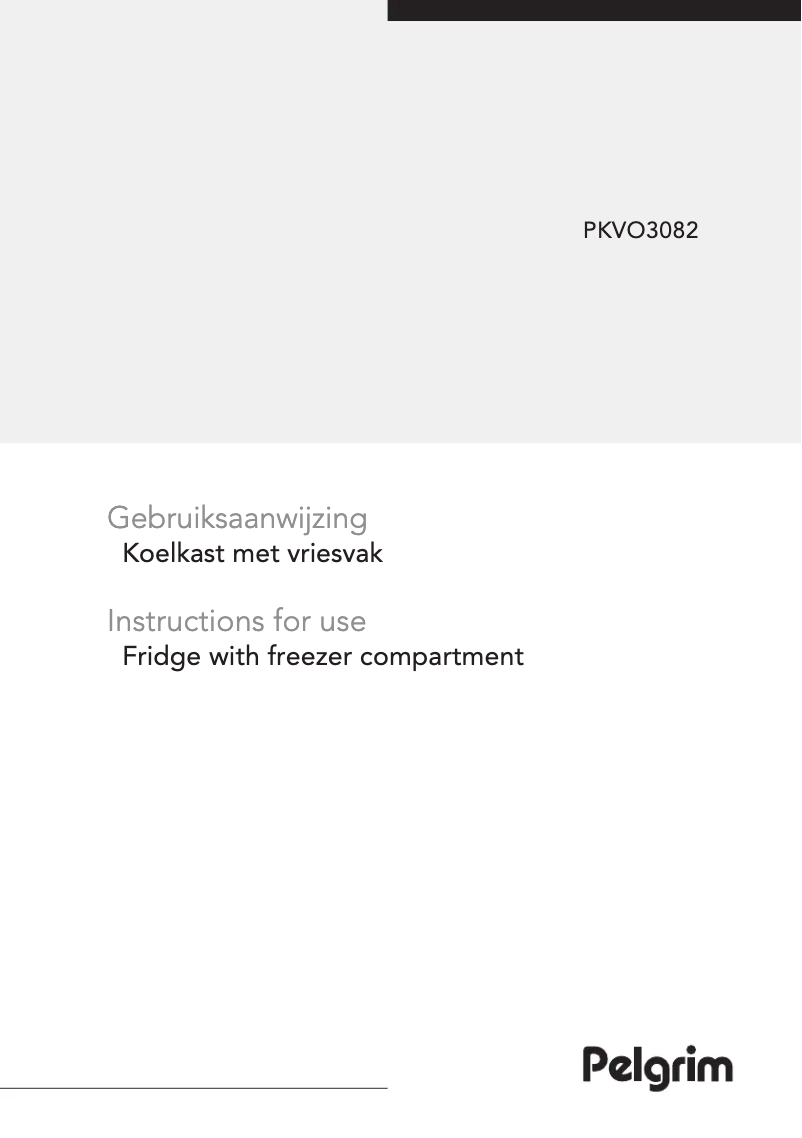 Page 1 de la notice Manuel utilisateur Pelgrim PKVO3082