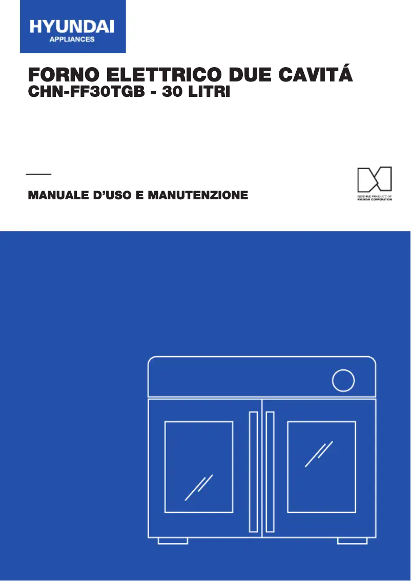 Image de la première page du manuel de l'appareil CHN-FE80VGB