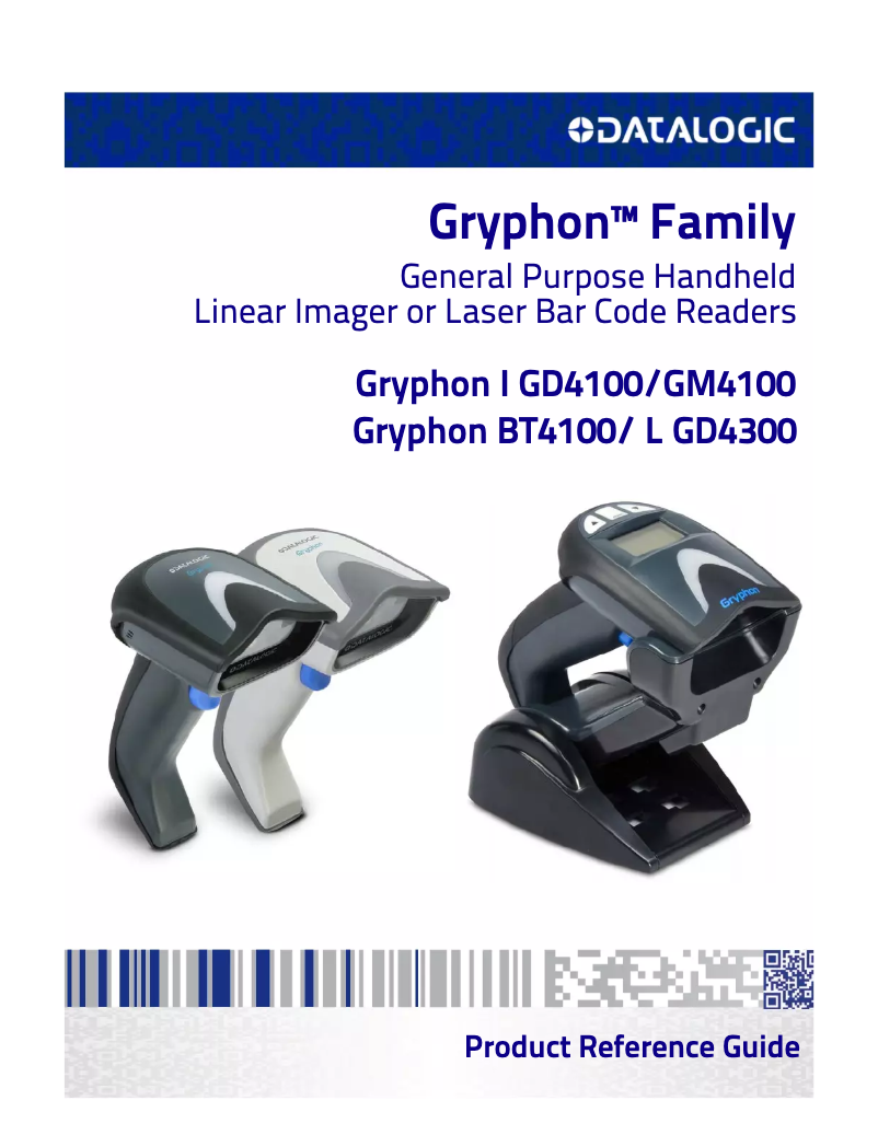 Image de la première page du manuel de l'appareil Gryphon GM4102