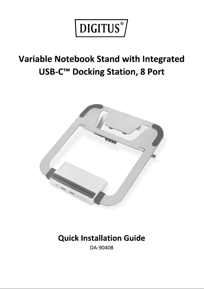Page n°1 - Manuel utilisateur Digitus DA-90408