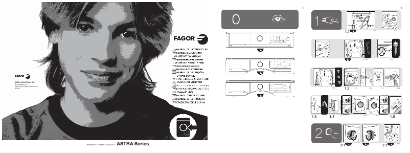 Page n°1 - Manuel utilisateur Fagor FE-9314X
