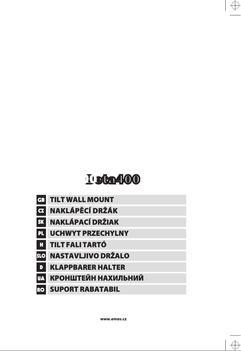 Page n°1 - Manuel utilisateur Emos KT2244
