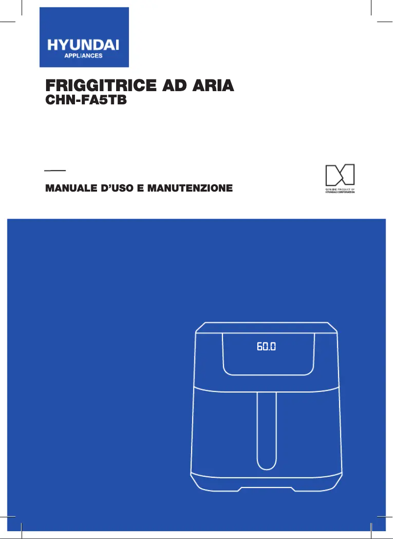 Image de la première page du manuel de l'appareil CHN-FA5TB