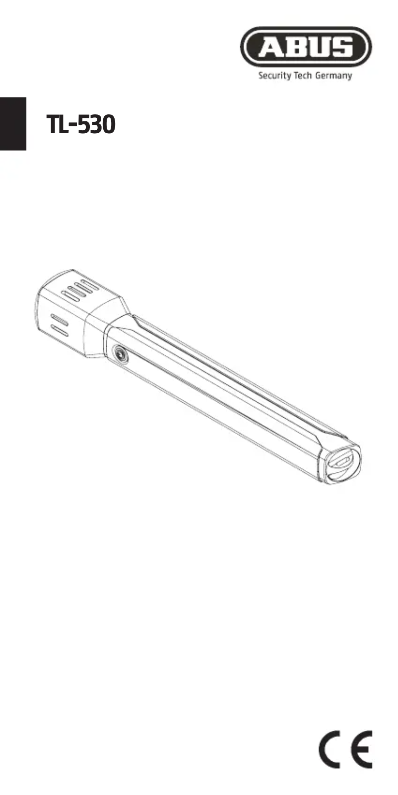 Page 1 de la notice Manuel utilisateur Abus TL-530