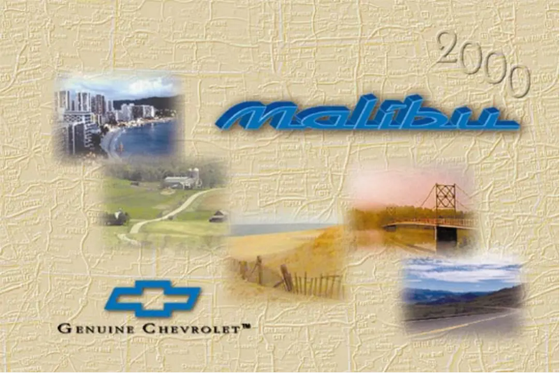 Image de la première page du manuel de l'appareil Malibu Classic (2000)