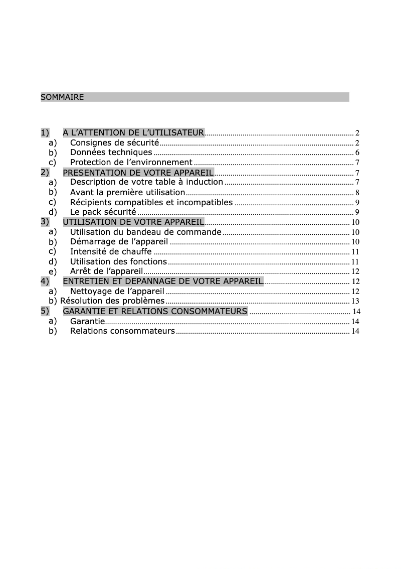 Page 1 de la notice Manuel utilisateur Sauter TIST2000N