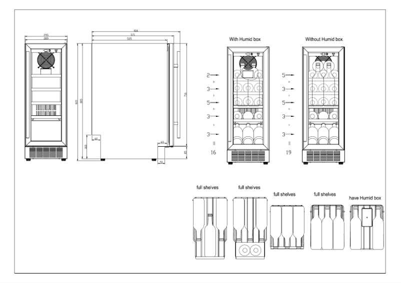 Page n°1 - Guide d'installation Vinvautz VZ19SSUG