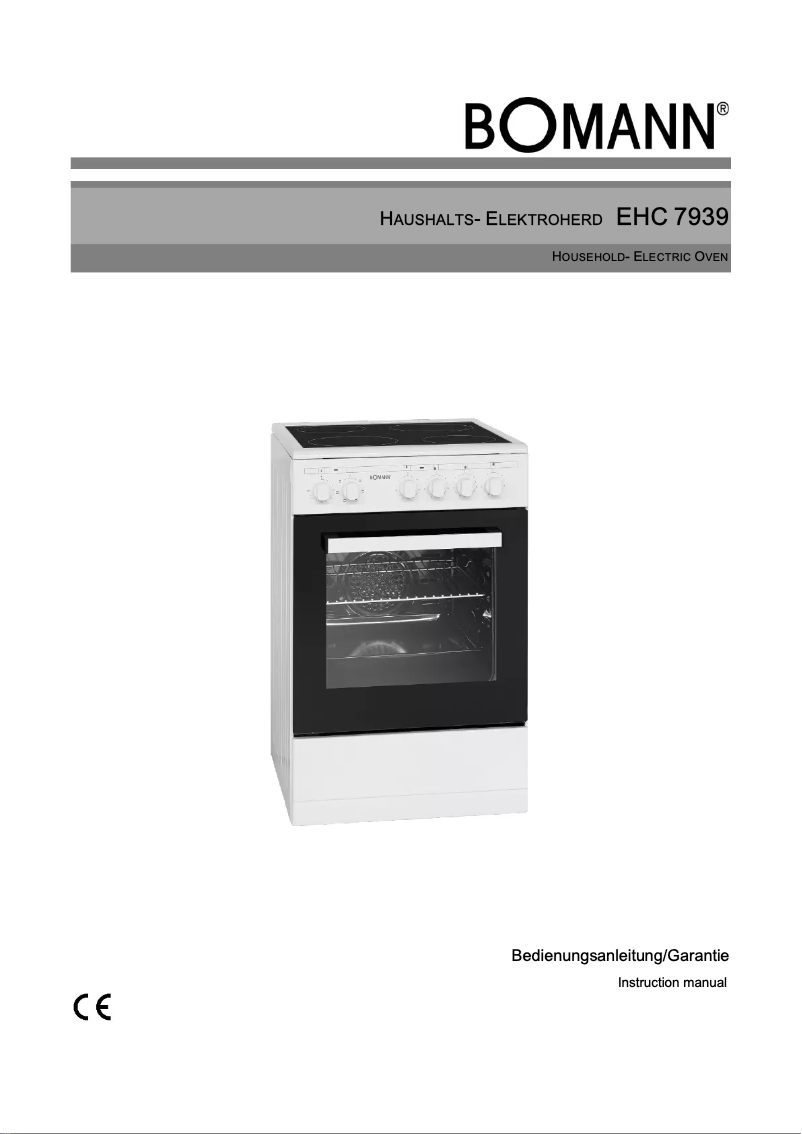 Image de la première page du manuel de l'appareil EHC 7939