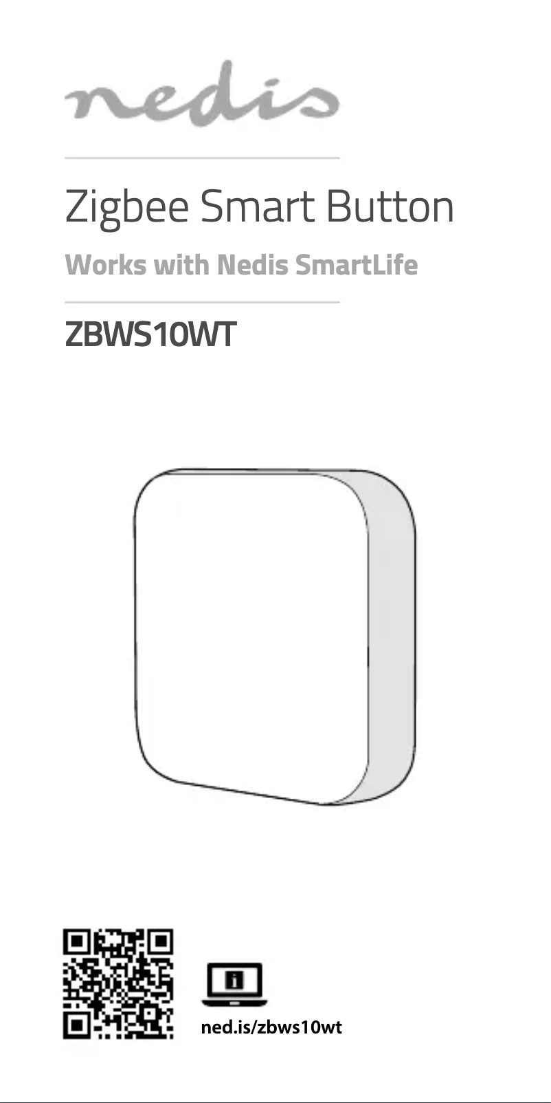 Image de la première page du manuel de l'appareil Zigbee ZBWS10WT