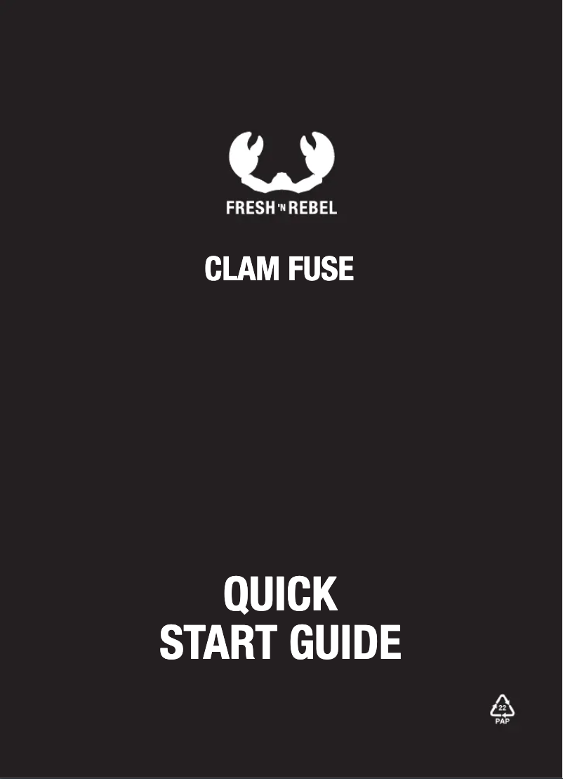 Image de la première page du manuel de l'appareil Clam Fuse