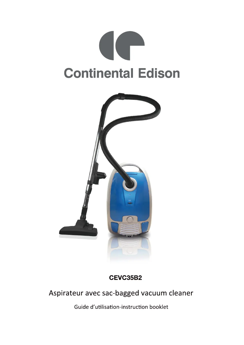 Page n°1 - Manuel utilisateur Continental Edison CEVC35B2