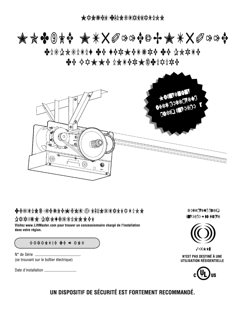 Image de la première page du manuel de l'appareil MGJ5011E