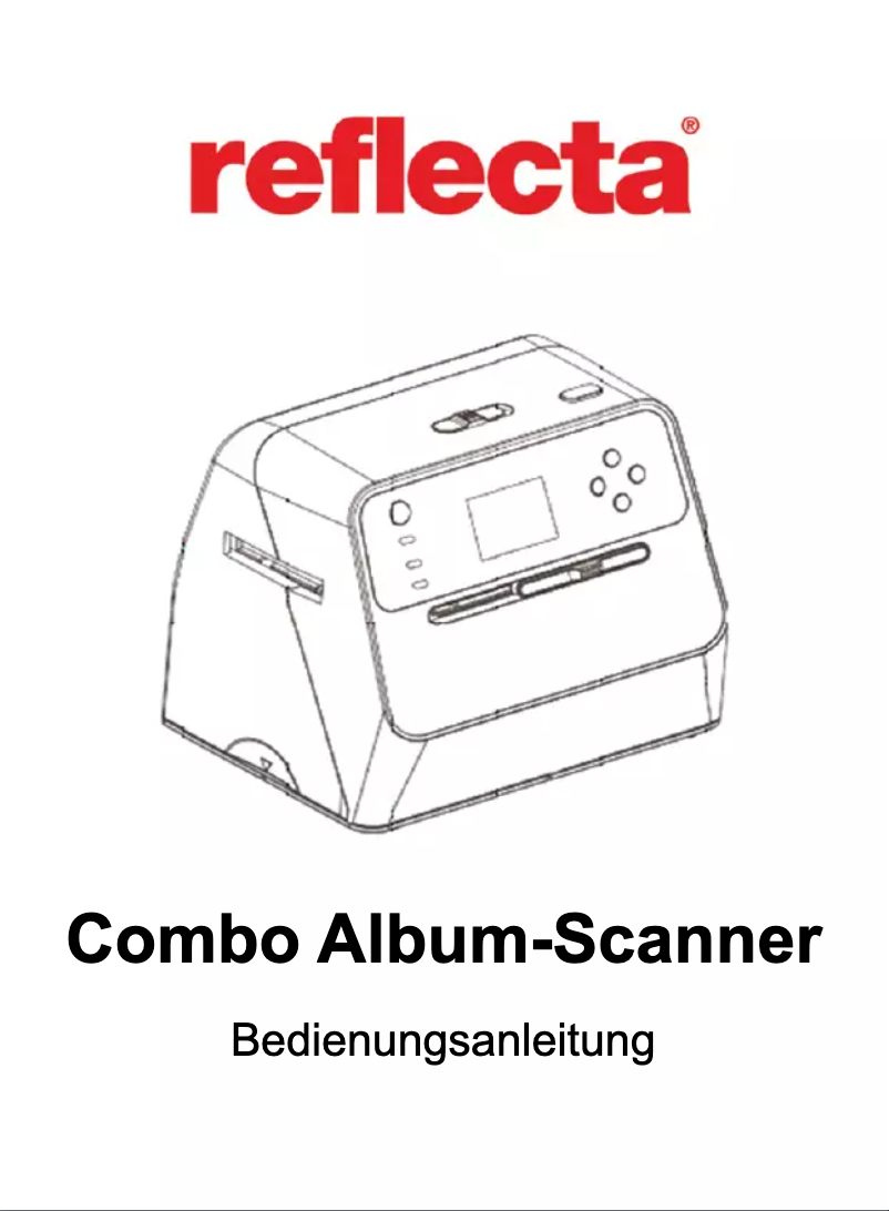 Página 1 del manual Manual de usuario Reflecta Combo Album Scanner