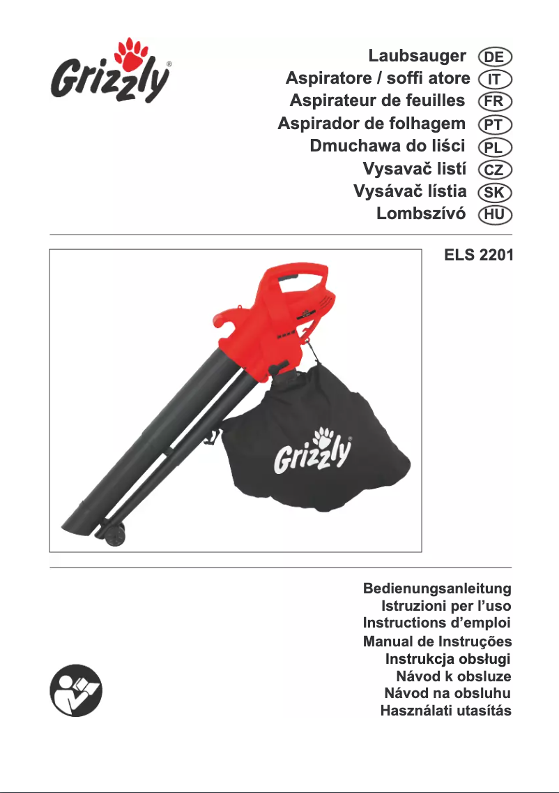 Page n°1 - Manuel utilisateur Grizzly ELS 2201