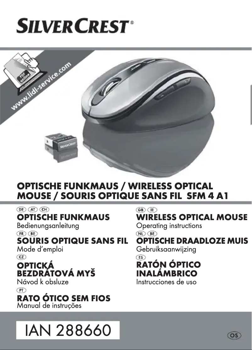 Page n°1 - Manuel utilisateur SilverCrest SFM 4 C3