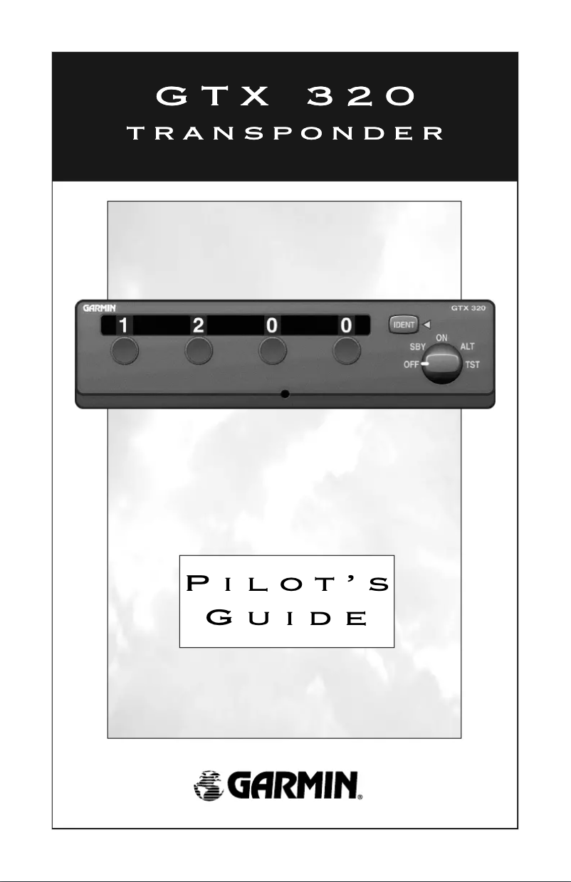 Image de la première page du manuel de l'appareil GTX 320A