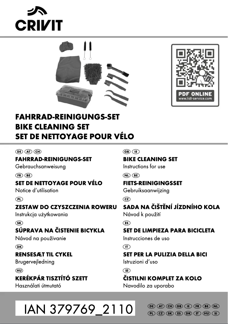 Image de la première page du manuel de l'appareil IAN 379769