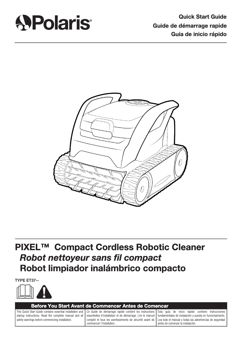 Image de la première page du manuel de l'appareil PIXEL