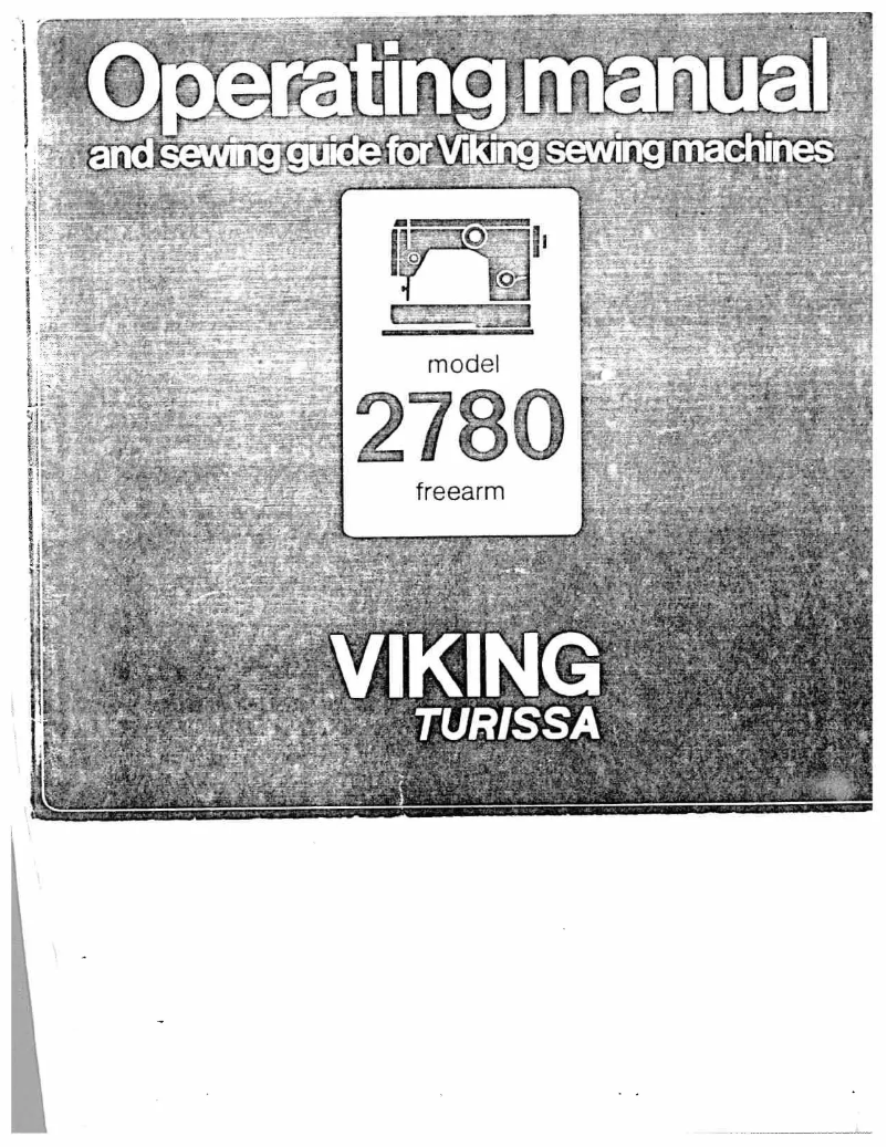 Page 1 de la notice Manuel utilisateur Husqvarna Turissa 2780