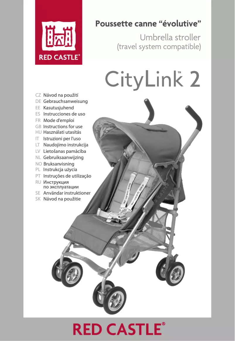 Page 1 de la notice Manuel utilisateur Red Castle CityLink 2