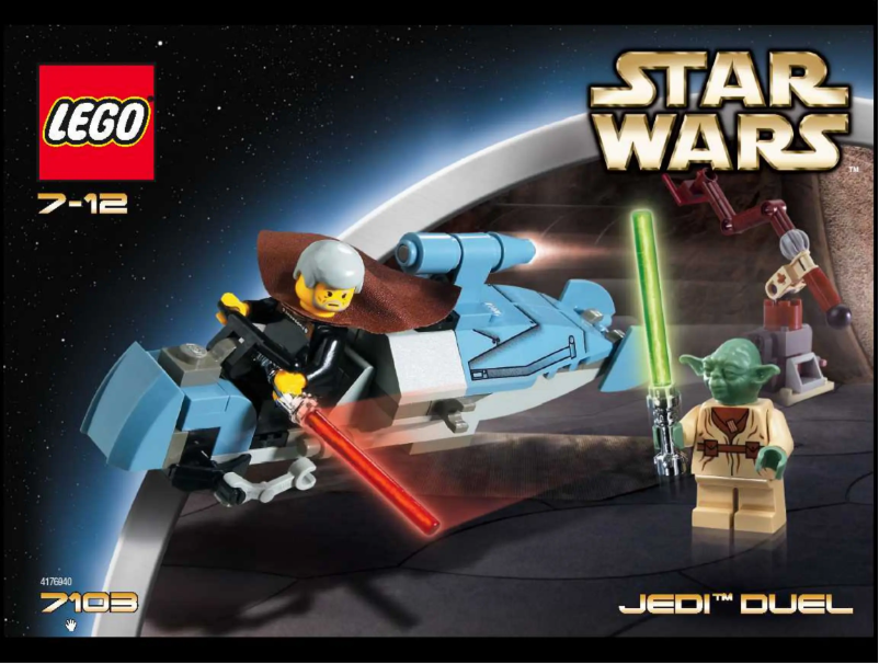 Image de la première page du manuel de l'appareil Jedi (TM) Duel