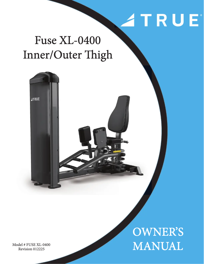 Page 1 de la notice Manuel utilisateur True Fuse XL-0400